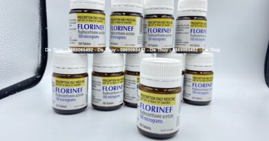 Thuốc Florinef 0.1mg điều trị tăng sản, suy thượng thận bẩm sinh