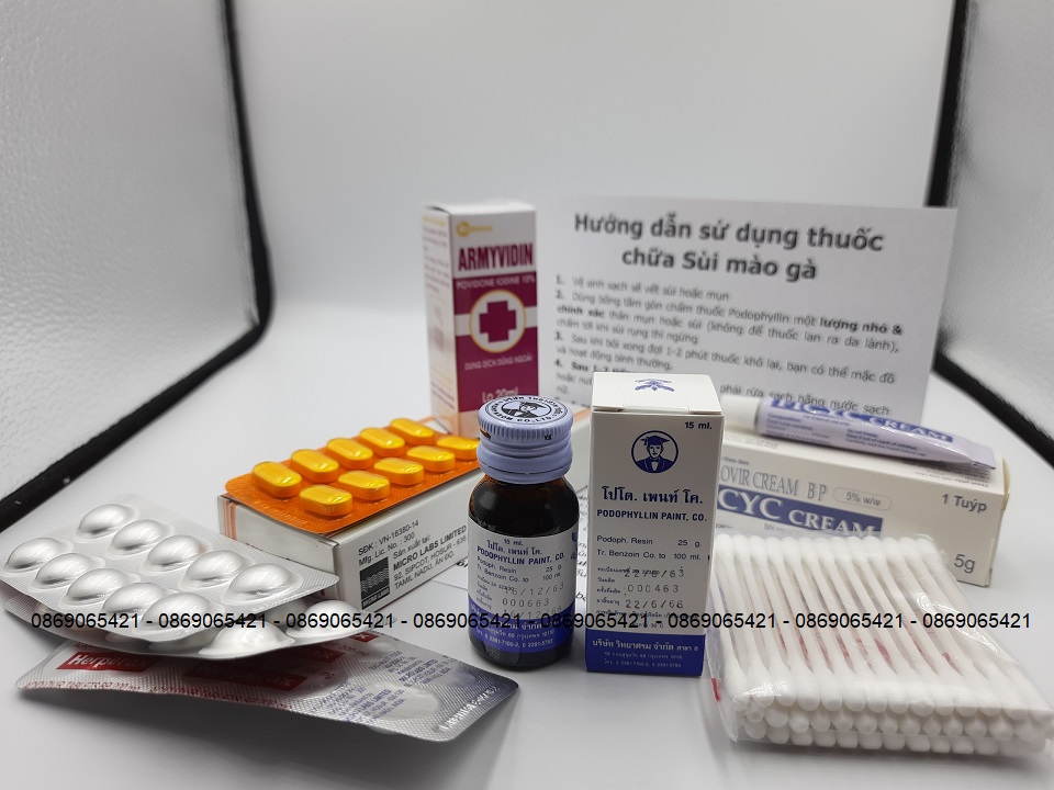 Mua thuốc chữa Sùi Mào Gà tốt nhất